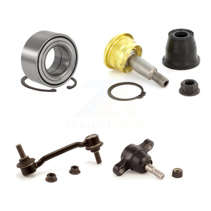 Wheel Bearing Upper Lower Ball Joint Link Front Kit For 2006-2010 Hyundai Sonata