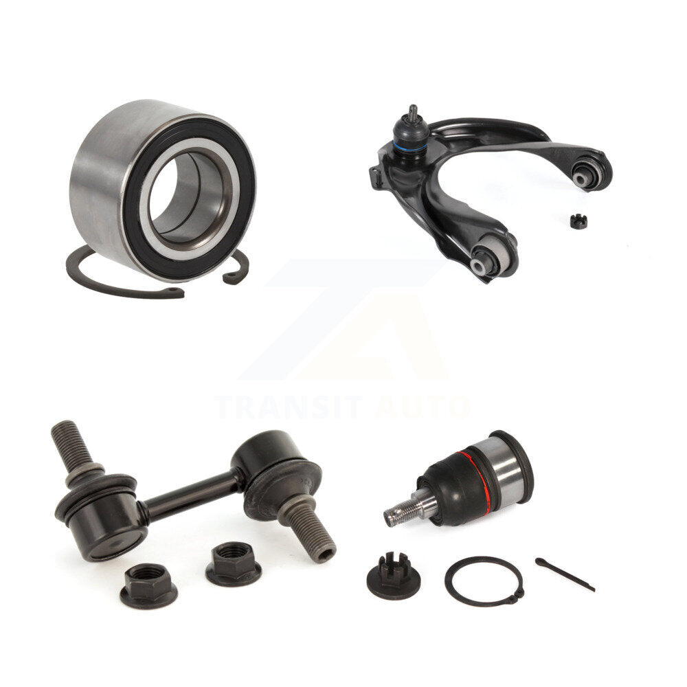 Bearing Lower Ball Joint Upper Arm & Link Front Right Kit For 2007-2008 Acura TL