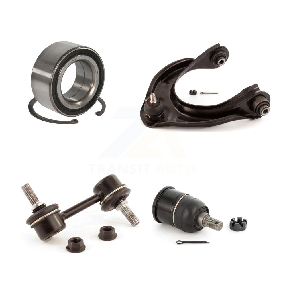 Bearing Lower Ball Joint Upper Arm & Link Front Right Kit For Honda Accord Acura