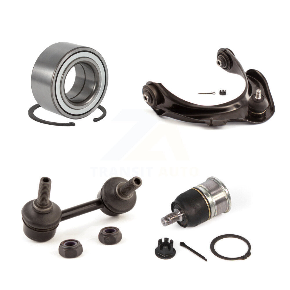 Bearing Lower Ball Joint Upper Arm & Link Front Right Kit For Honda Accord Acura
