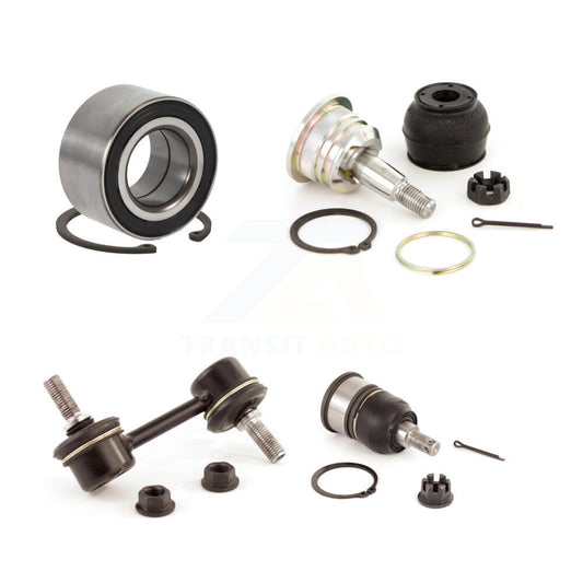 Bearing Upper Lower Ball Joint & Link Front Right Kit For Honda Accord Acura TSX