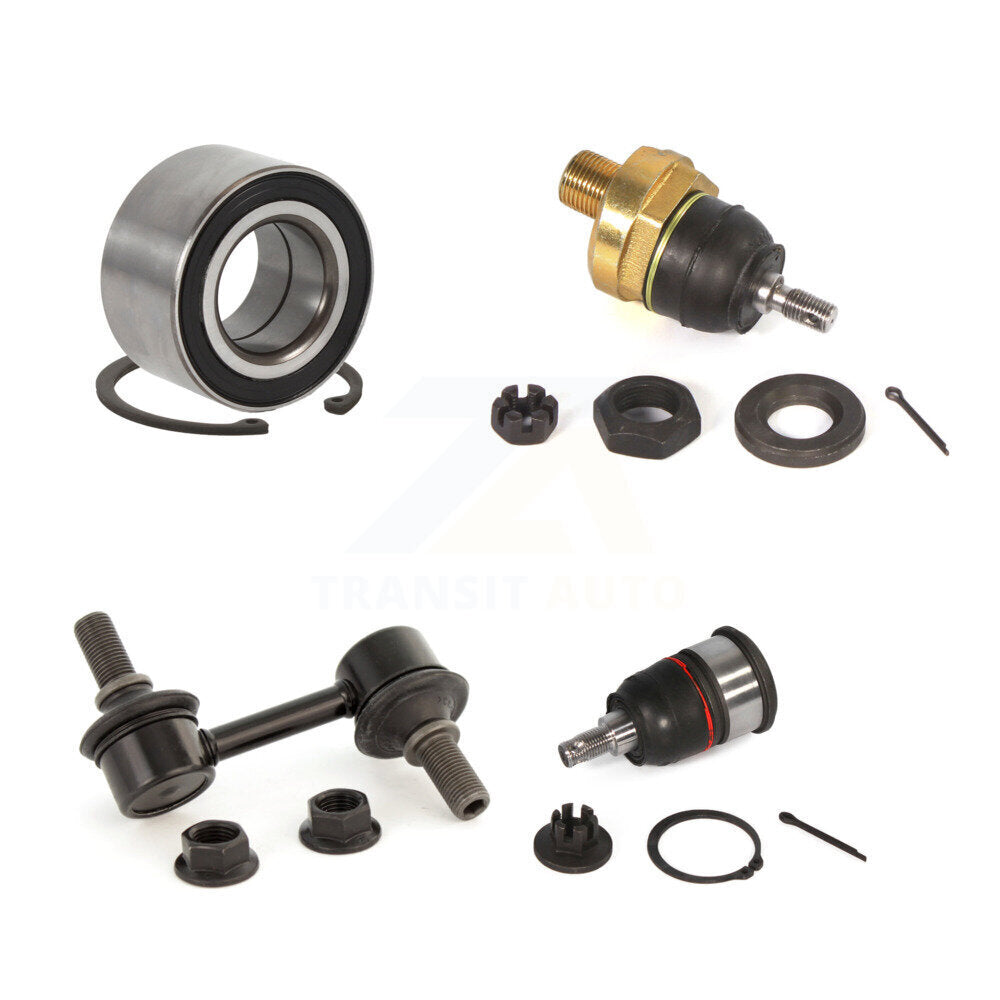 Wheel Bearing Upper Lower Ball Joint Link Front Right Kit For 2007-2008 Acura TL
