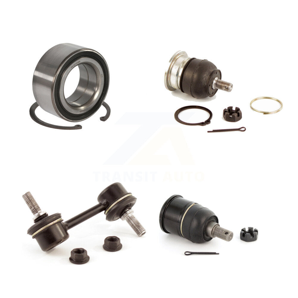 Bearing Upper Lower Ball Joint & Link Front Right Kit For Honda Accord Acura TSX