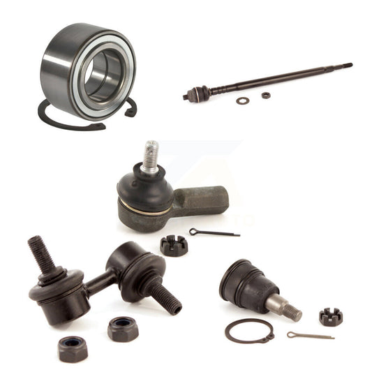Bearing Lower Ball Joint Tie Rod End Link Front Right Kit (5Pc) For Honda Civic