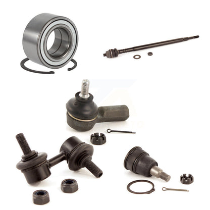 Bearing Lower Ball Joint Tie Rod End Link Front Right Kit (5Pc) For Honda Civic