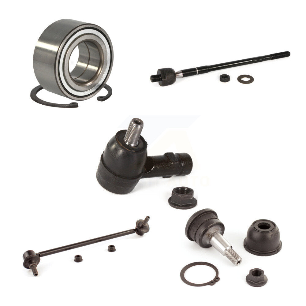 Bearing Lower Ball Joint Tie Rod Link Front Right Kit (5Pc) For Hyundai Tiburon