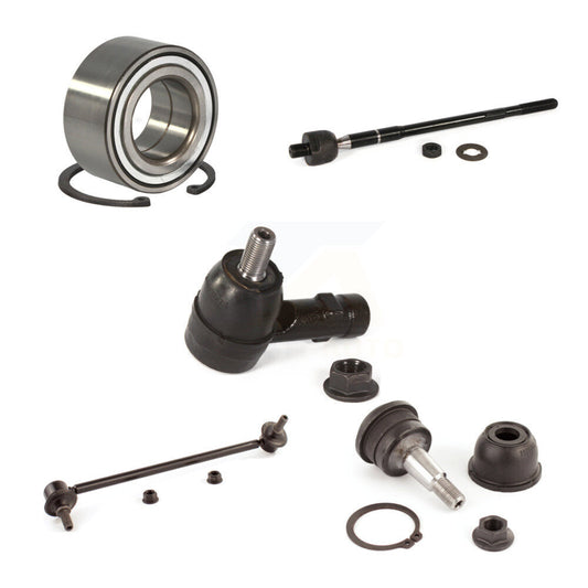 Bearing Lower Ball Joint Tie Rod Link Front Right Kit (5Pc) For Hyundai Tiburon