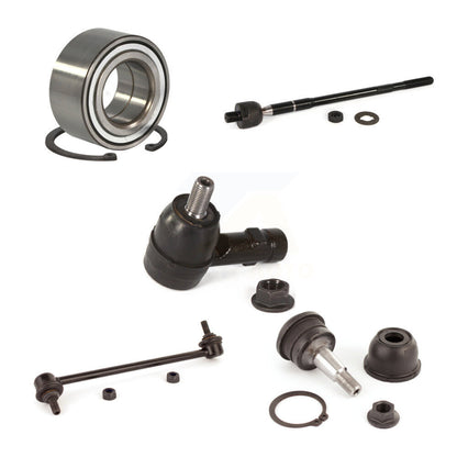 Bearing Lower Ball Joint Tie Rod End Link Front Right Kit (5Pc) For Kia Spectra