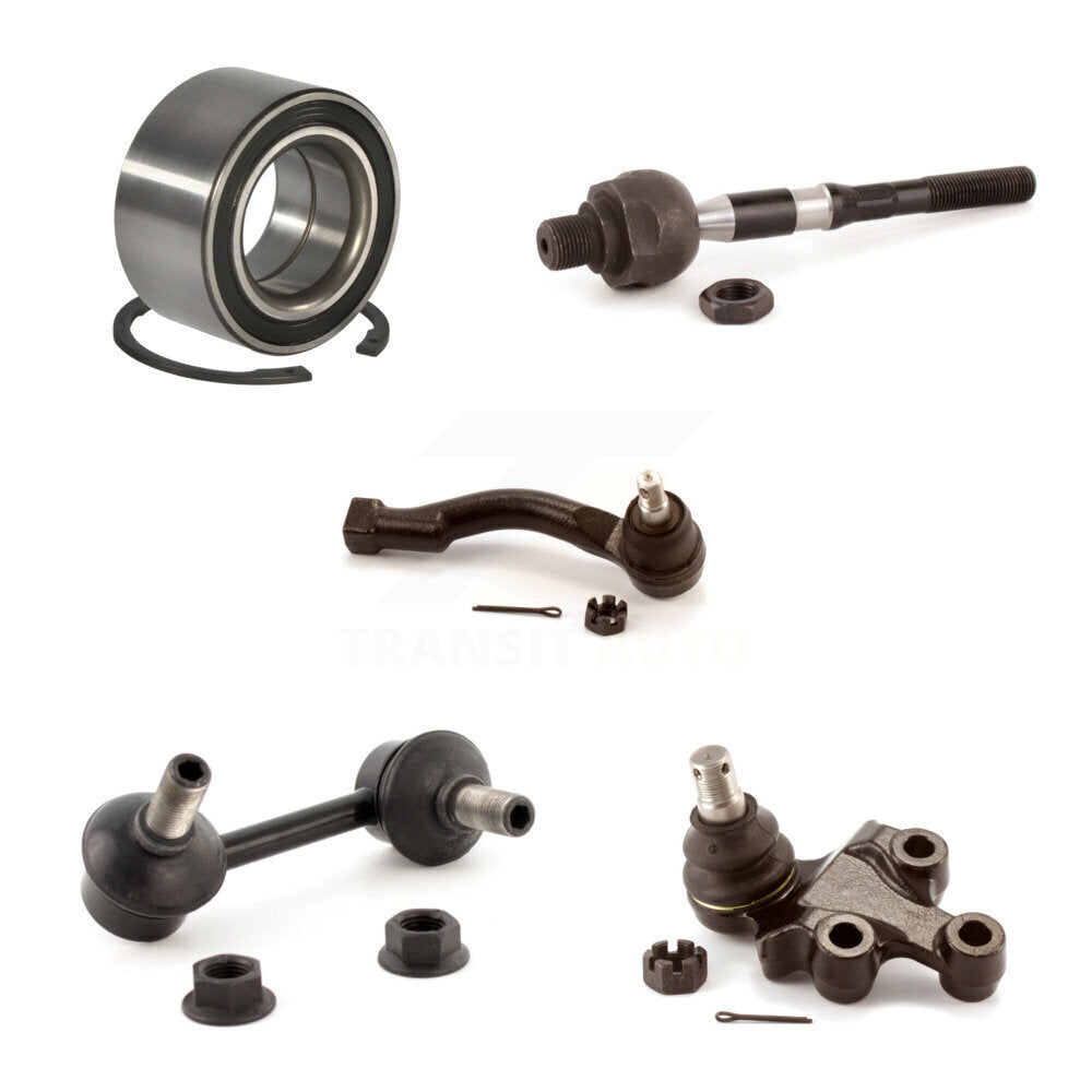 Bearing Lower Ball Joint Tie Rod End Link Front Right Kit (5Pc) For Kia Sorento