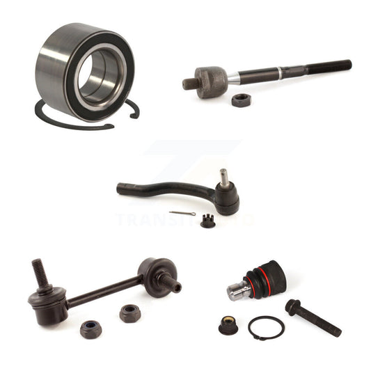 Bearing Lower Ball Joint Tie Rod Link Front Right Kit (5Pc) For 07-12 Mazda CX-7
