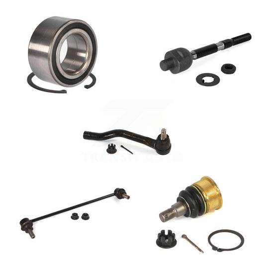 Bearing Lower Ball Joint Tie Rod Link Front Right Kit (5Pc) For Honda Accord TLX