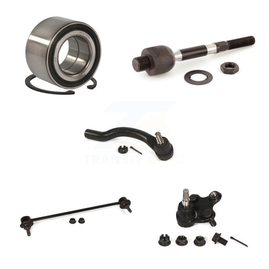 Bearing Lower Ball Joint Tie Rod Link Front Right Kit (5Pc) For Honda Civic ILX