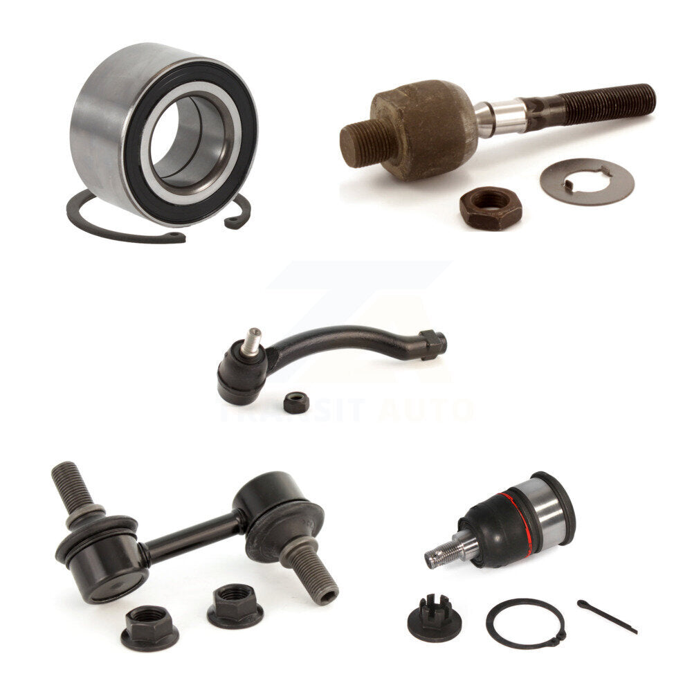 Bearing Lower Ball Joint Tie Rod & Link Front Right Kit (5Pc) For 07-08 Acura TL
