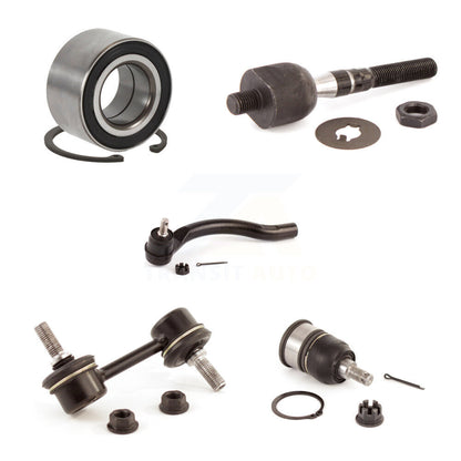 Bearing Lower Ball Joint Tie Rod End Link Front Right Kit (5Pc) For Honda Accord