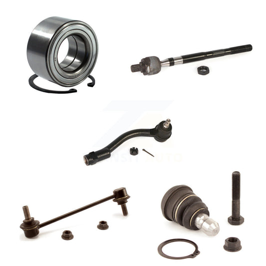 Bearing Lower Ball Joint Tie Rod & Link Front Right Kit (5Pc) For 10-11 Kia Soul