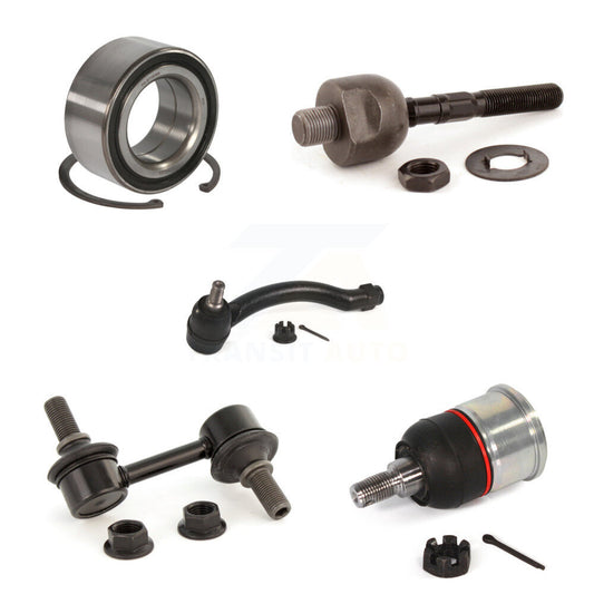 Bearing Lower Ball Joint Tie Rod & Link Front Right Kit (5Pc) For 09-14 Acura TL