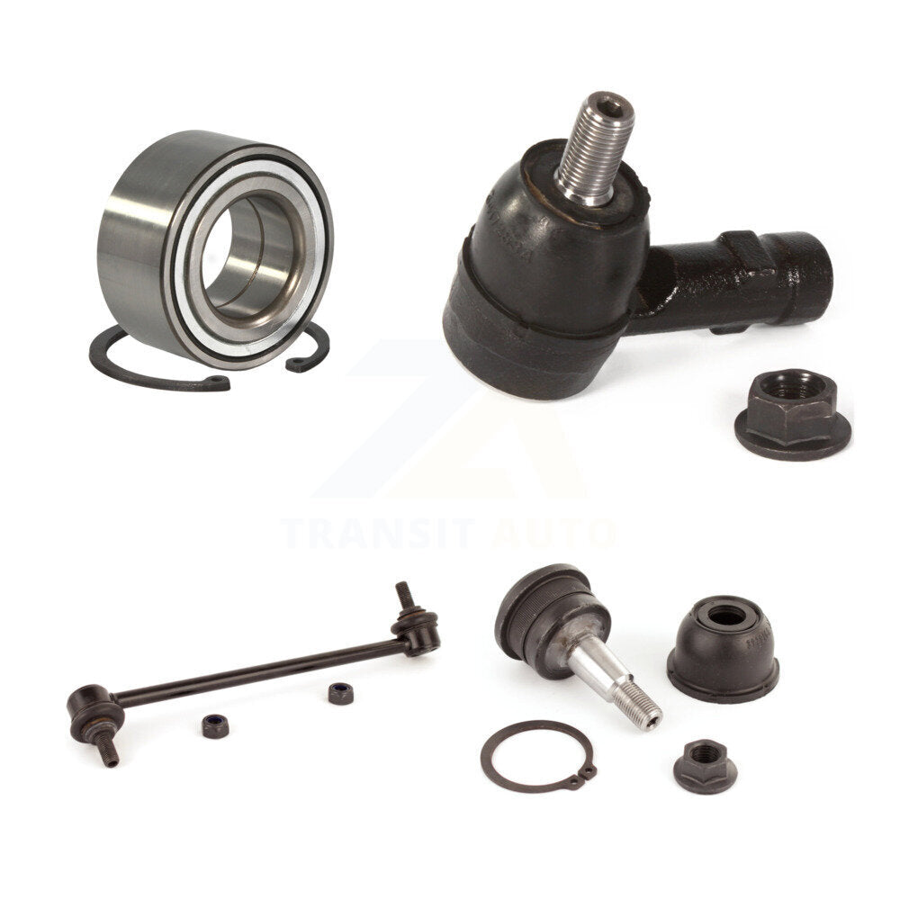 Bearing Lower Ball Joint Outer Tie Rod End Link Front Right Kit For Kia Spectra