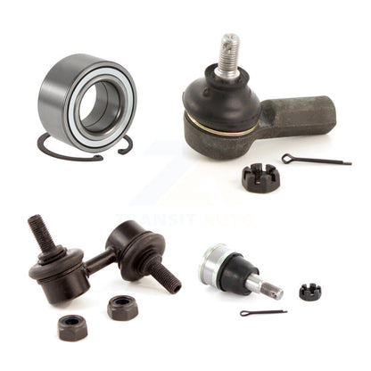 Wheel Bearing Lower Ball Joint Outer Tie Rod Link Front Right Kit For Honda CR-V