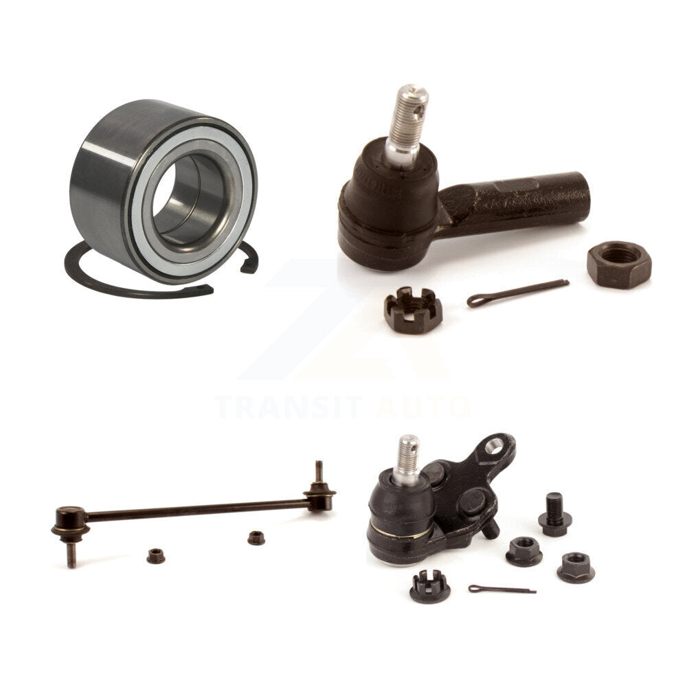 Bearing Lower Ball Joint Outer Tie Rod & Link Front Right Kit For Toyota Sienna