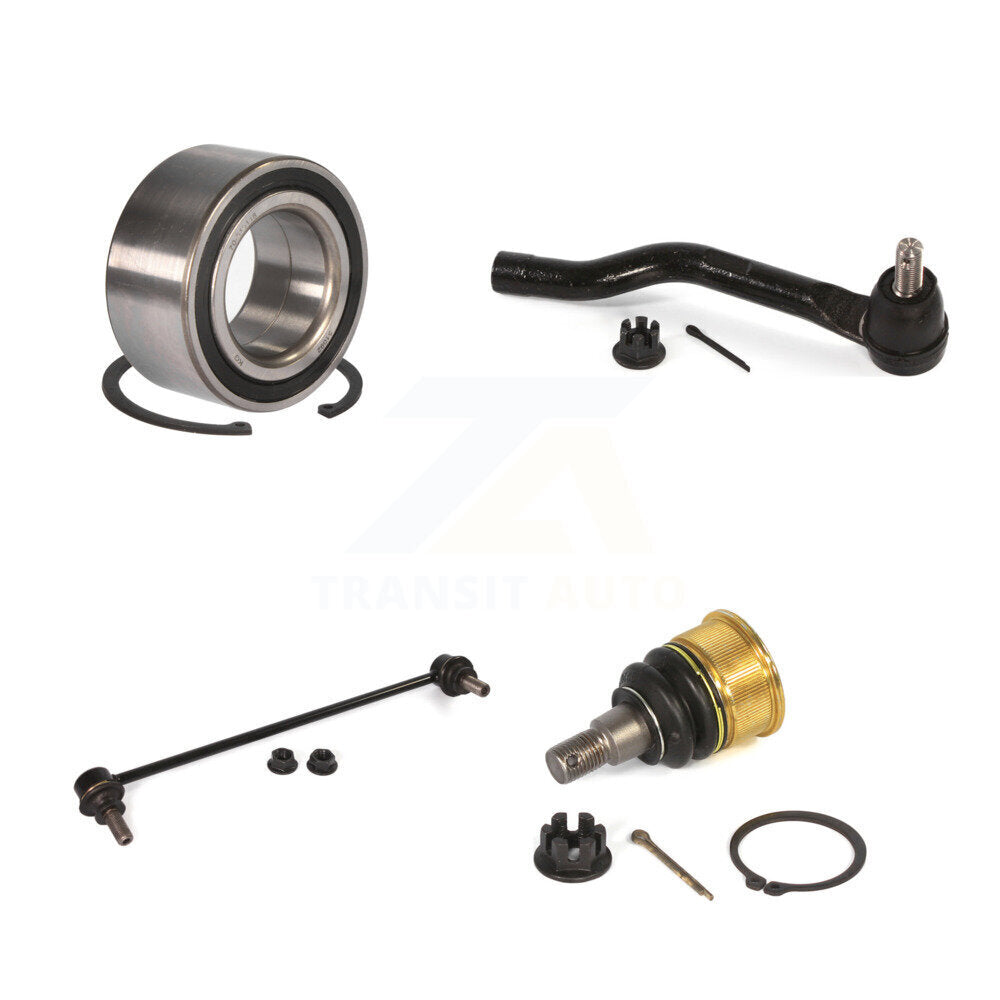 Bearing Lower Ball Joint Outer Tie Rod Link Front Right Kit For Honda Accord TLX
