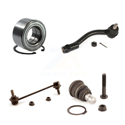 Bearing Lower Ball Joint Outer Tie Rod & Link Front Right Kit For 10-13 Kia Soul