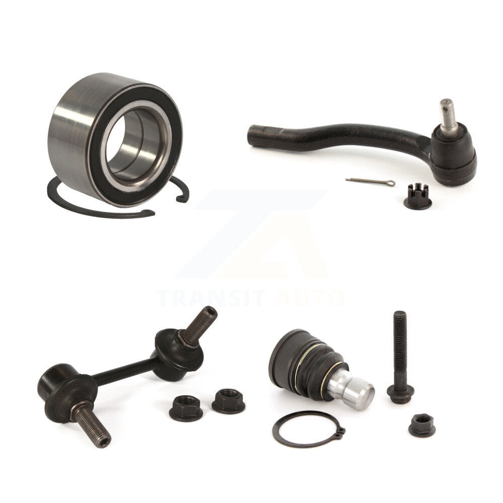 Bearing Lower Ball Joint Outer Tie Rod Link Front Right Kit For 07-15 Mazda CX-9