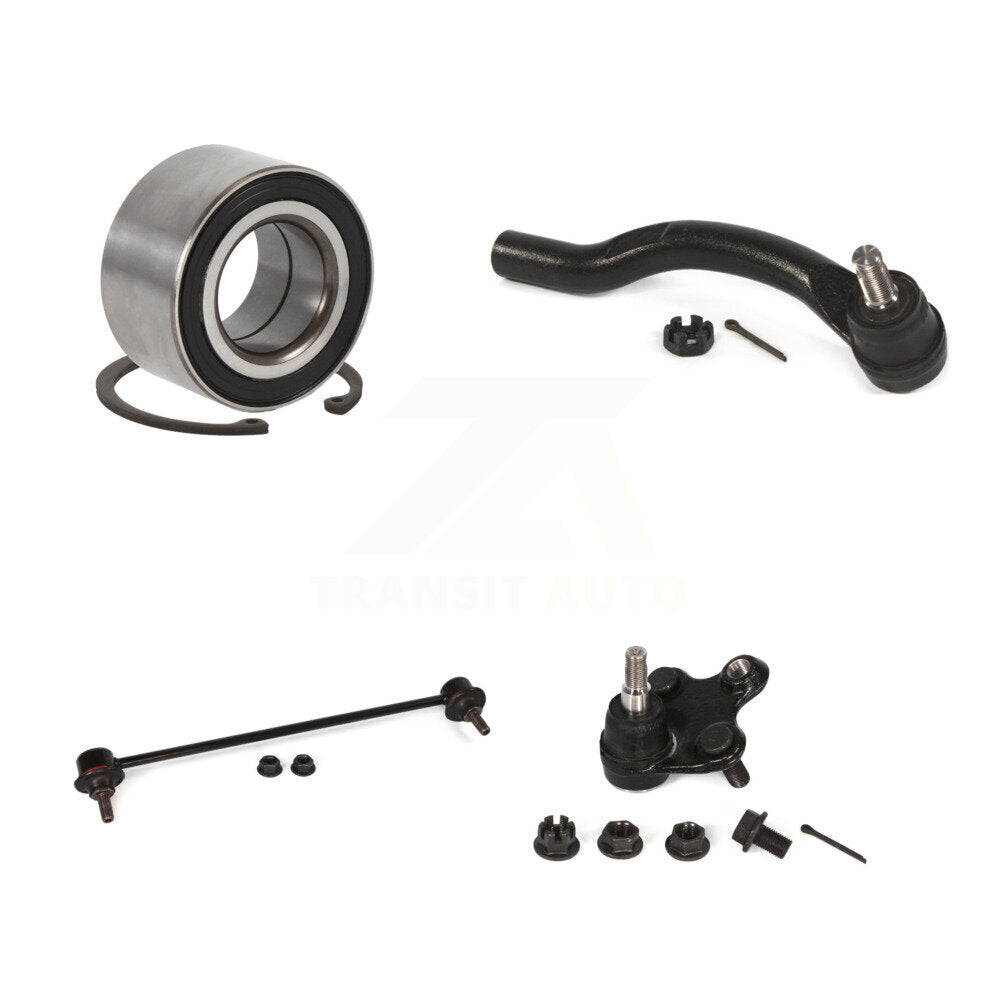 Bearing Lower Ball Joint Outer Tie Rod Link Front Right Kit For Honda Civic ILX