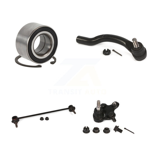 Bearing Lower Ball Joint Outer Tie Rod Link Front Right Kit For Honda Civic ILX