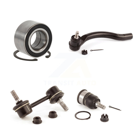 Bearing Lower Ball Joint Outer Tie Rod Link Front Right Kit For Honda Accord TSX