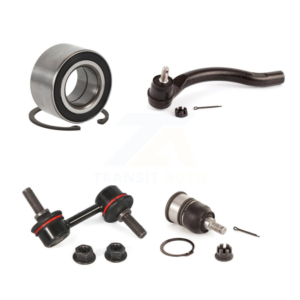 Bearing Lower Ball Joint Outer Tie Rod End Link Front Right Kit For Honda Accord