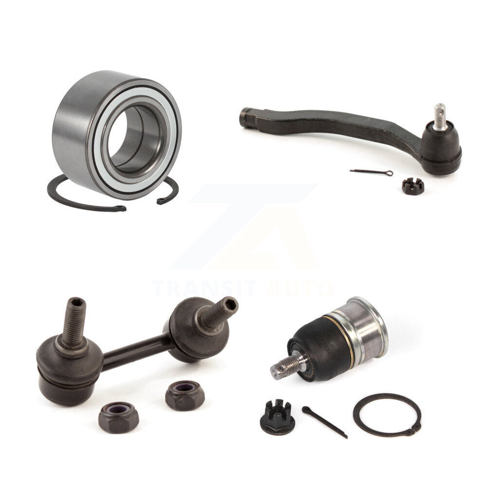 Bearing Lower Ball Joint Outer Tie Rod Link Front Right Kit For Honda Accord TL