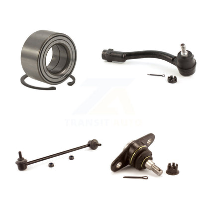 Bearing Lower Ball Joint Outer Tie Rod End Link Front Right Kit For Kia Rio Rio5