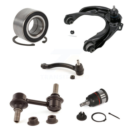 Bearing Upper Control Arm Lower Ball Joint Outer Tie Rod Link Front Left Kit For