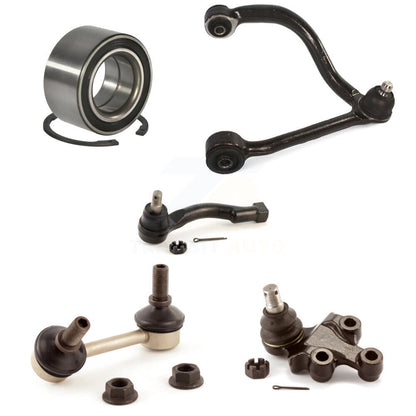 Bearing Upper Control Arm Lower Ball Joint Outer Tie Rod Link Front Left Kit For