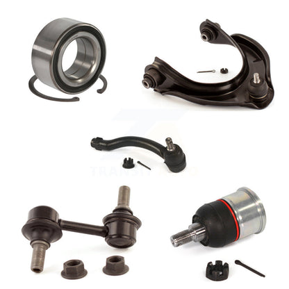 Bearing Upper Control Arm Lower Ball Joint Outer Tie Rod Link Front Left Kit For