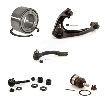 Wheel Upper Control Arm Lower Ball Joint Outer Tie Rod Link Front Right Kit For
