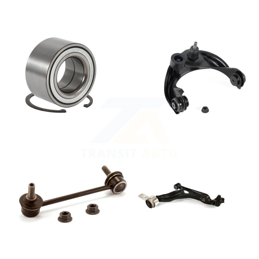 Bearing Lower Upper Control Arm & Link Front Left Kit For 2009-2013 Mazda 6 3.7L