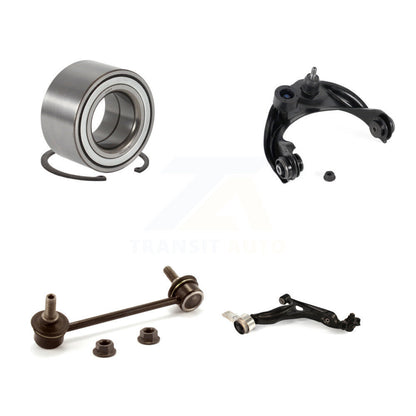 Bearing Lower Upper Control Arm & Link Front Left Kit For 2009-2013 Mazda 6 3.7L