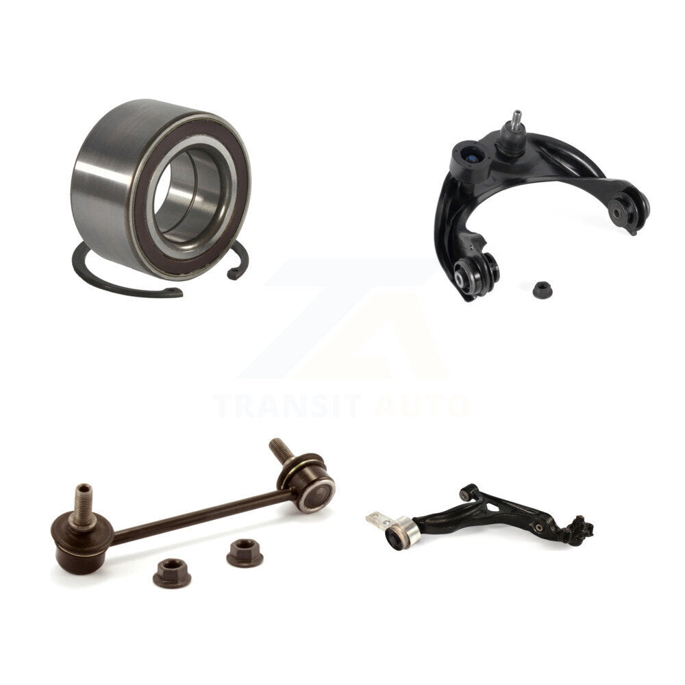 Bearing Lower Upper Control Arm & Link Front Left Kit For 2009-2013 Mazda 6 2.5L