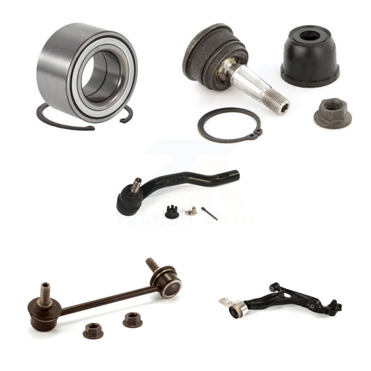 Bearing Lower Arm Upper Ball joint Outer Tie Rod Link Front Left Kit For Mazda 6