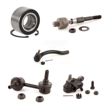 Bearing Lower Ball Joint Tie Rod Link Front Left Kit (5Pc) For Honda Civic Acura