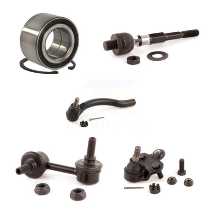 Bearing Lower Ball Joint Tie Rod Link Front Left Kit (5Pc) For Honda Civic 1.8L