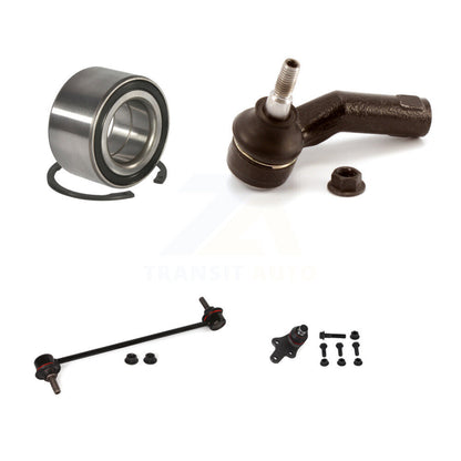 Wheel Bearing Lower Ball Joint Outer Tie Rod Link Front Left Kit For Ford Focus