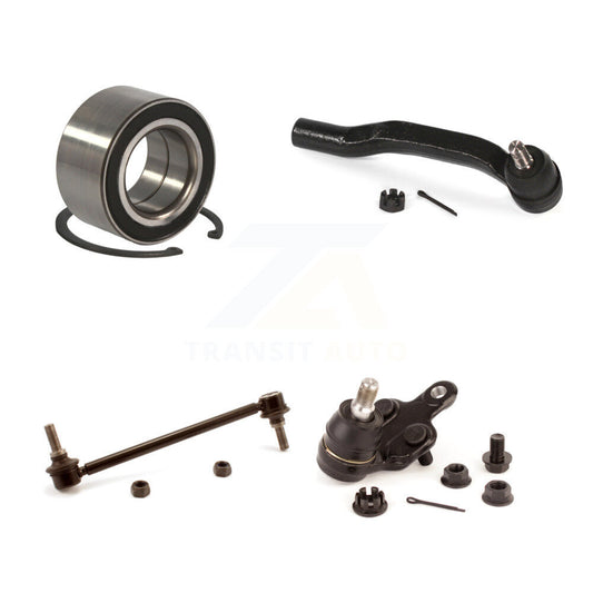 Bearing Lower Ball Joint Outer Tie Rod End Link Front Left Kit For Toyota Sienna
