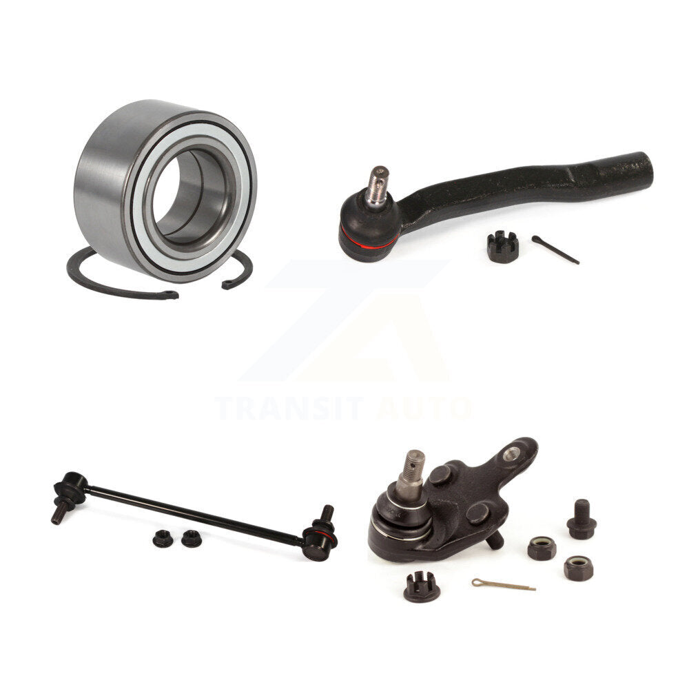 Bearing Lower Ball Joint Outer Tie Rod End Link Front Left Kit For Toyota Sienna