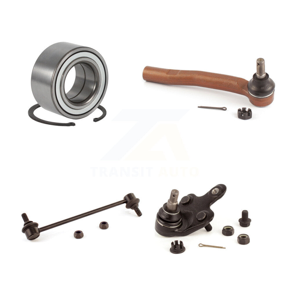 Bearing Lower Ball Joint Outer Tie Rod Link Front Left Kit For Toyota Highlander