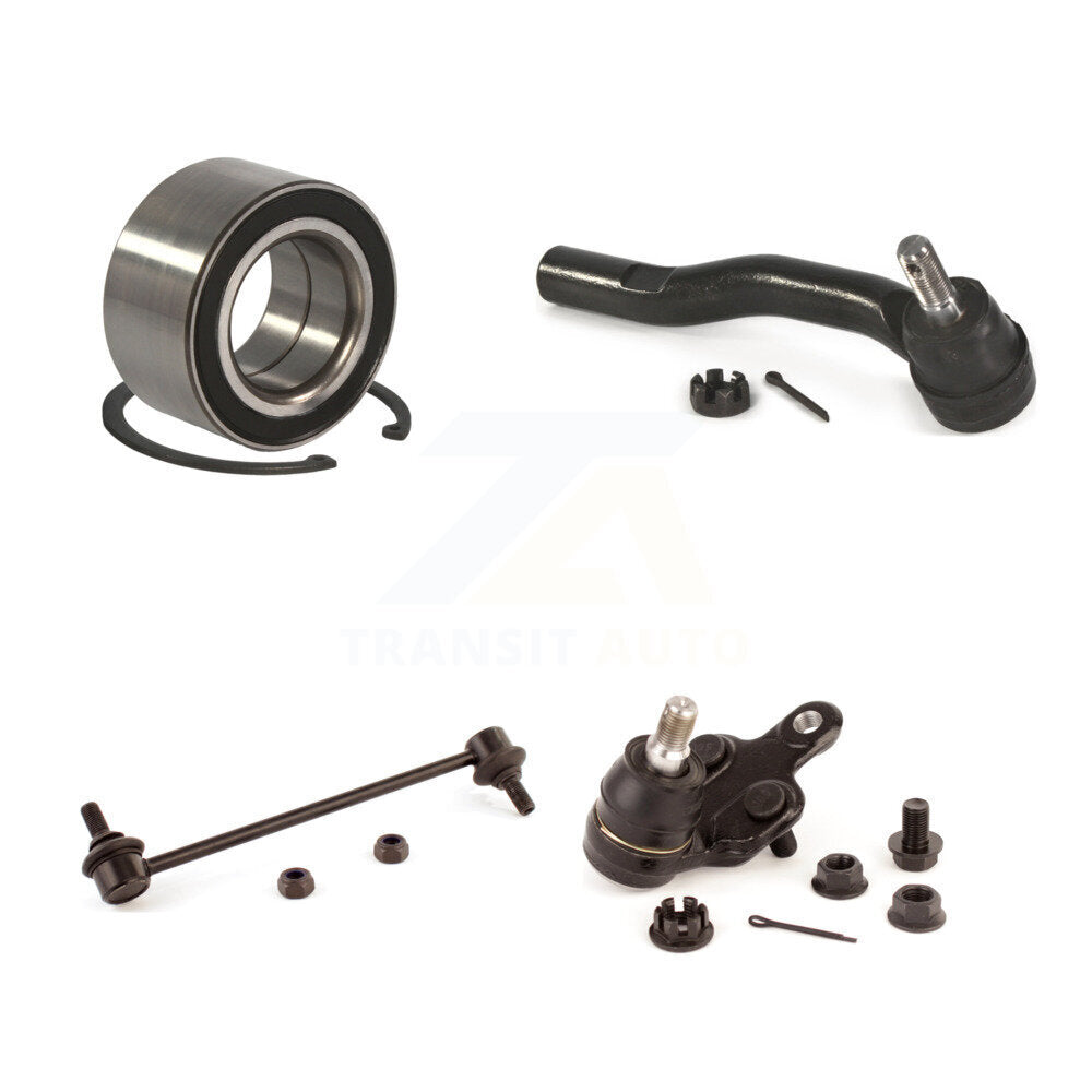 Bearing Lower Ball Joint Outer Tie Rod Link Front Left Kit For Toyota Highlander