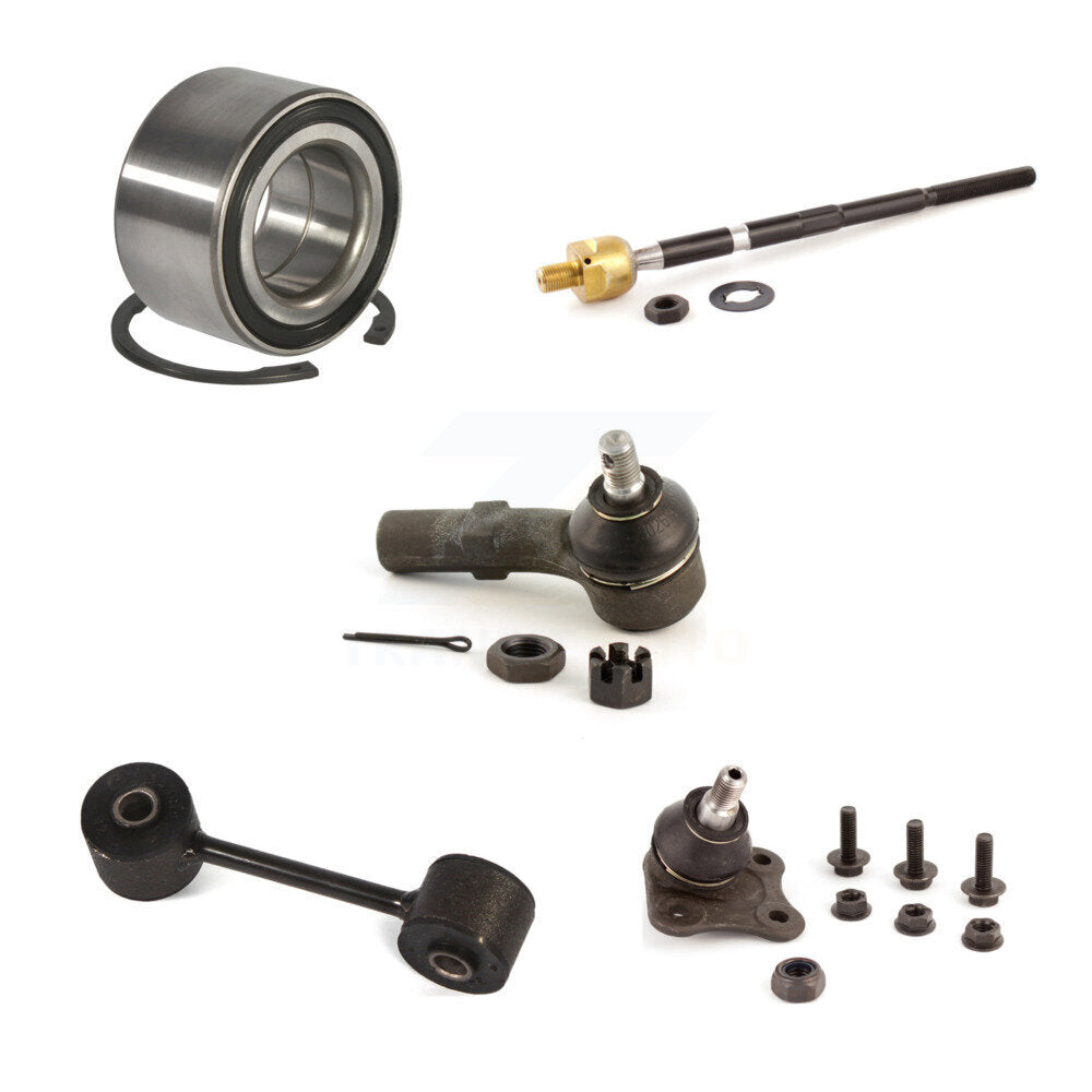 Bearing Lower Ball Joint Tie Rod Link Front Left Kit (5Pc) For Volkswagen Jetta