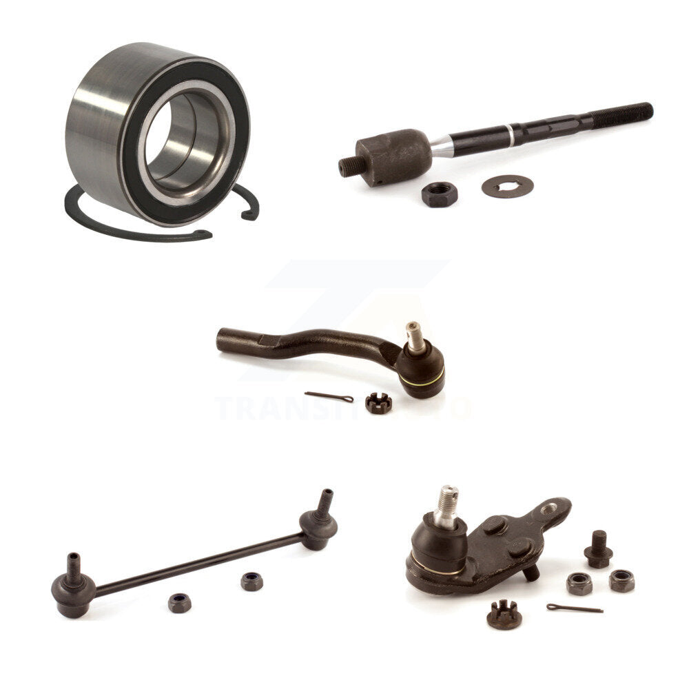 Bearing Lower Ball Joint Tie Rod End Link Front Left Kit (5Pc) For Toyota Camry