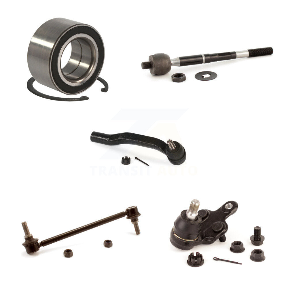 Bearing Lower Ball Joint Tie Rod End Link Front Left Kit (5Pc) For Toyota Sienna